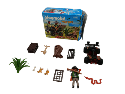 Playmobil Wilderer mit Quad 6939 Figur & Quad