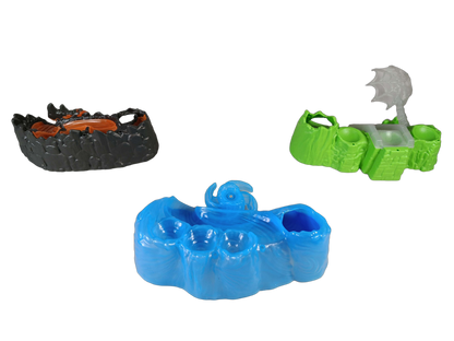 Spin Master Bundle Trainingsbasis Set von 3 Actionfiguren-Zubehör