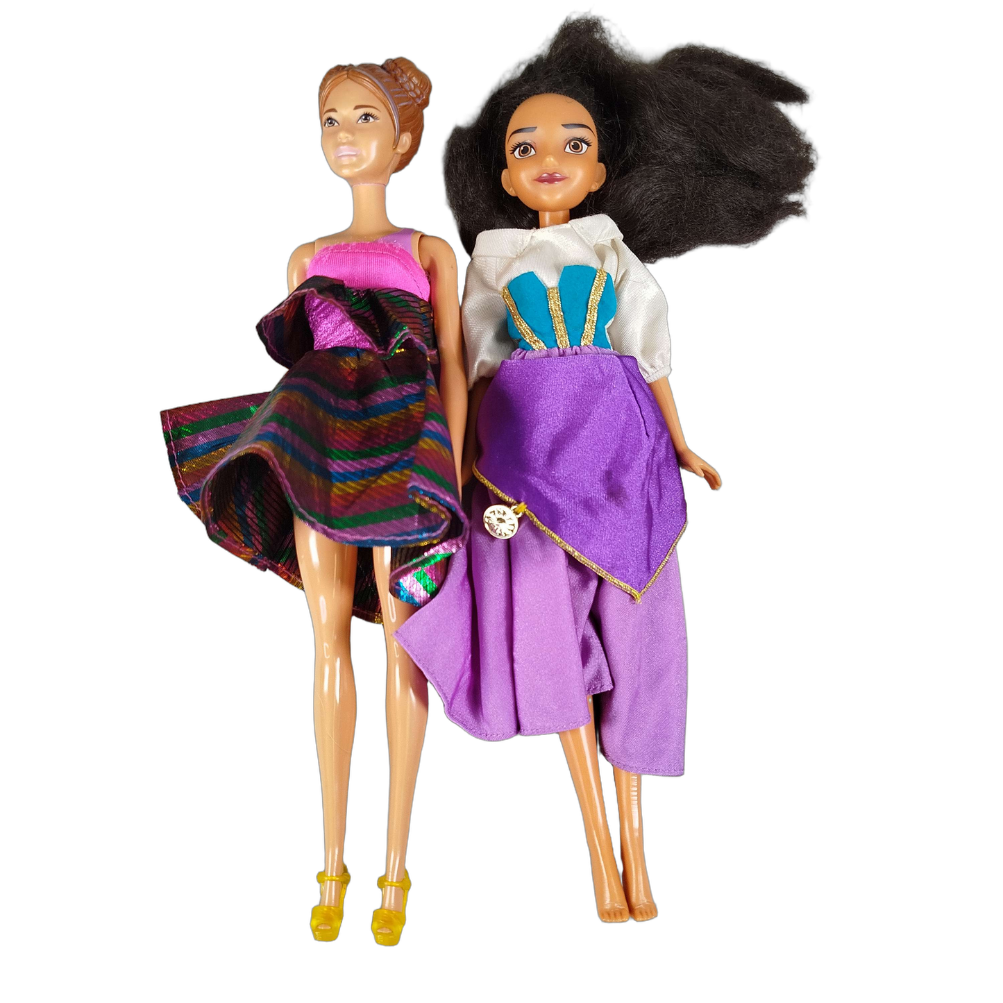 Mattel Bundle Disney Barbie 4x Puppen neuwertig