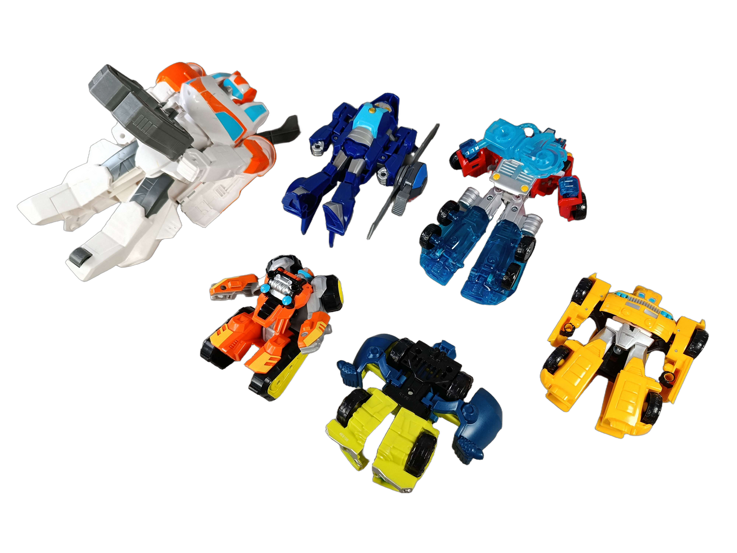 Hasbro Bundle Transformers Rescue Bots Set von 6 Actionfiguren