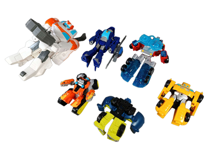 Hasbro Bundle Transformers Rescue Bots Set von 6 Actionfiguren