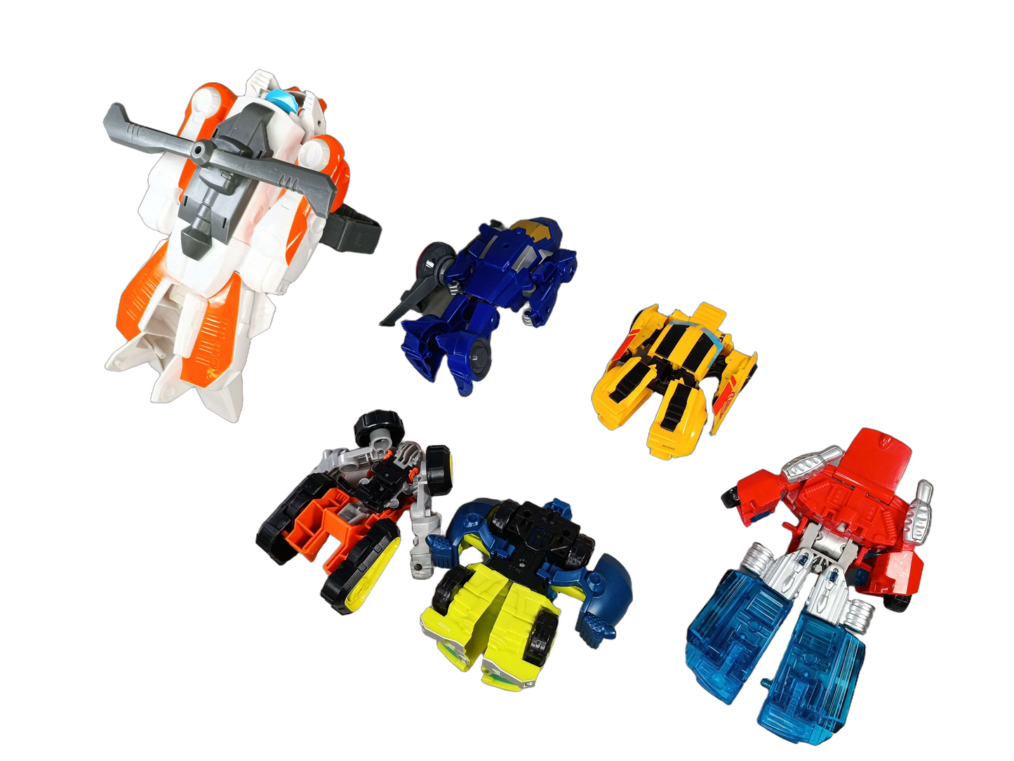 Hasbro Bundle Transformers Rescue Bots Set von 6 Actionfiguren