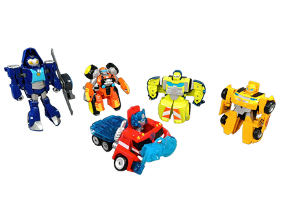 Hasbro Bundle Transformers Rescue Bots Set von 6 Actionfiguren