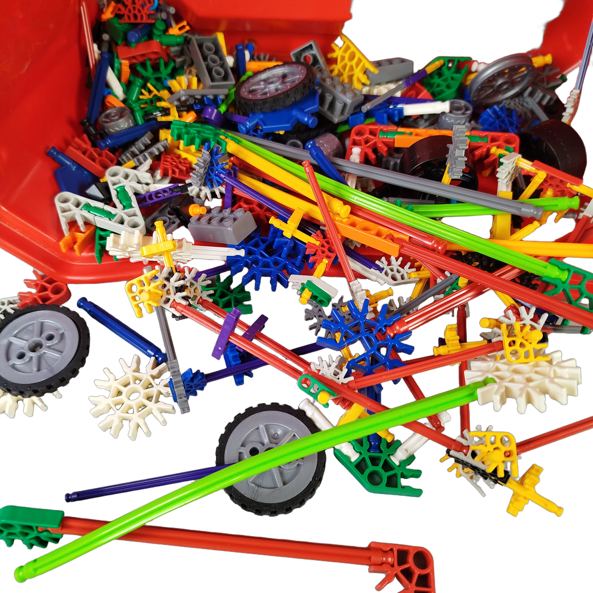 K'NEX Super Value Tub 12575 Bauset (521 Teile)