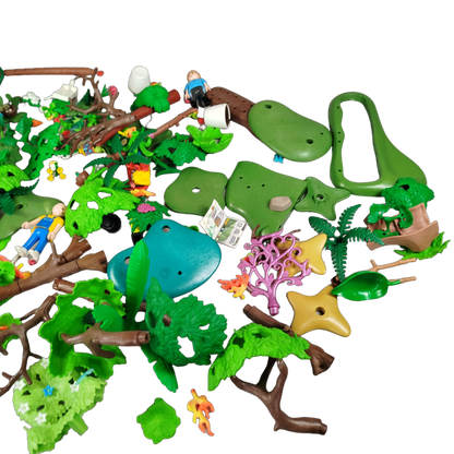 Playmobil Bundle Natur & Dschungel Figuren Zubehör