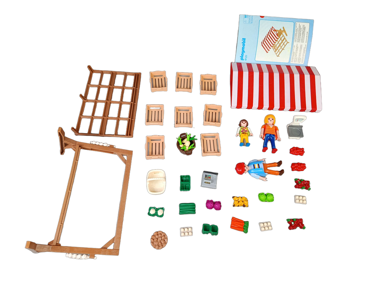 Playmobil Marktstand 4121 Spielset, mit Anleitung
