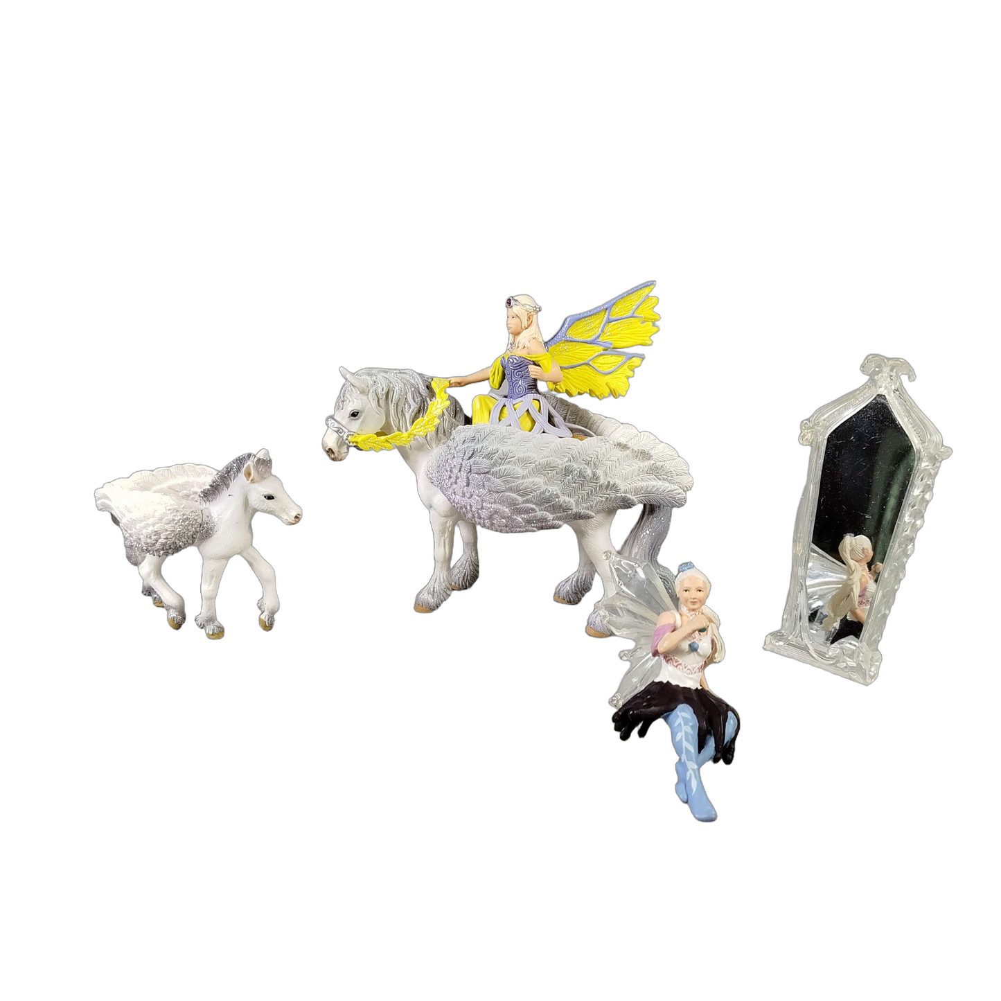 Schleich Bundle Bayala 70402 70422 70470 3 Teile Elfen & Pegasus