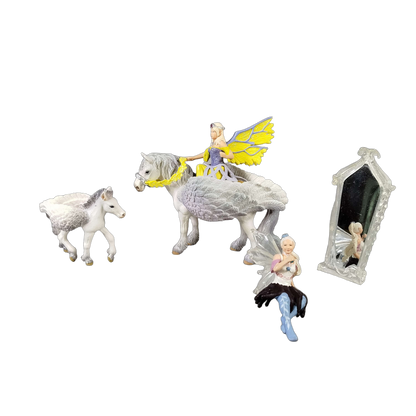 Schleich Bundle Bayala 70402 70422 70470 3 Teile Elfen & Pegasus