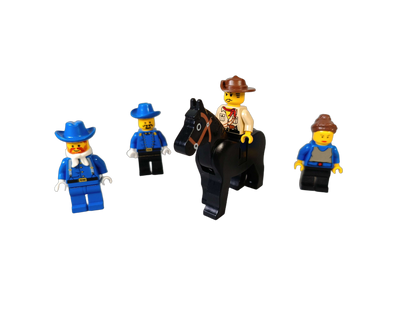 LEGO Bundle Set von 11 Minifiguren Ritter, Raumfahrer, Cowboy