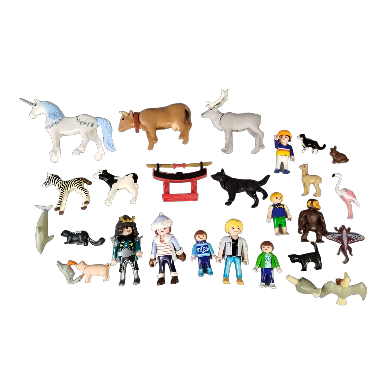 Playmobil Bundle Ritter & Seefahrer großes Set Figuren & Tiere