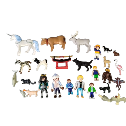 Playmobil Bundle Ritter & Seefahrer großes Set Figuren & Tiere
