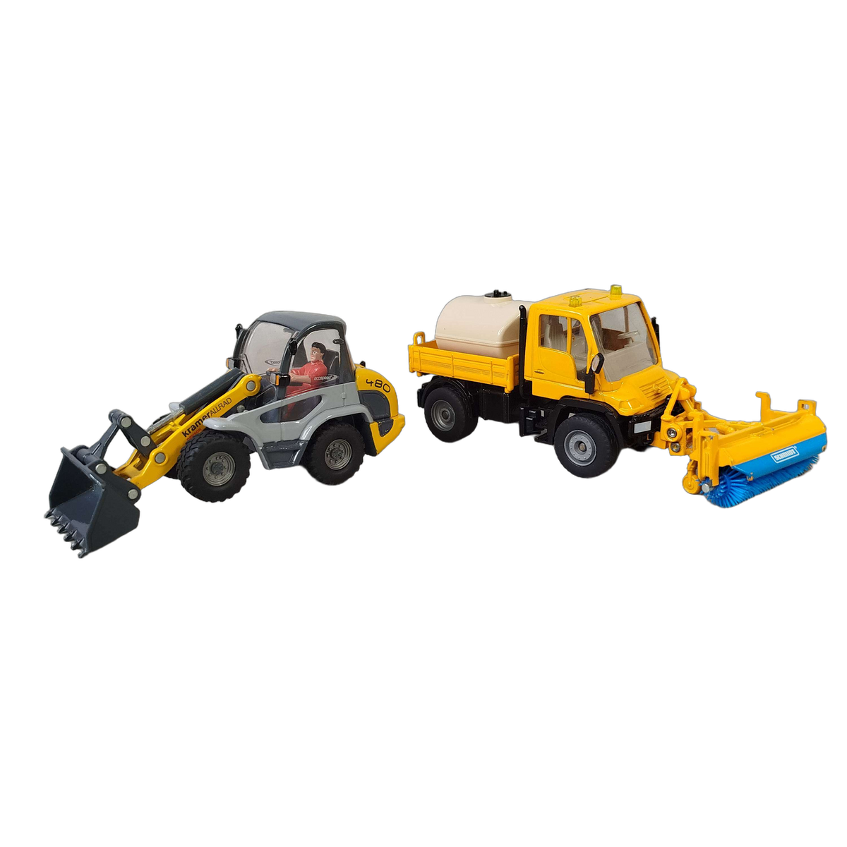 Siku Bundle Bau & Nutzfahrzeuge Set von 4 Baufahrzeuge