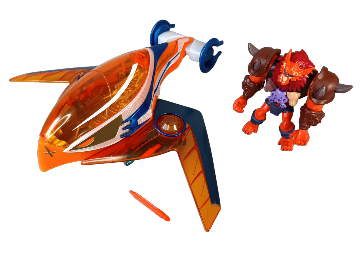 Mattel Bundle Beast Man & Talon Fighter Set von 2 Figur & Fahrzeug