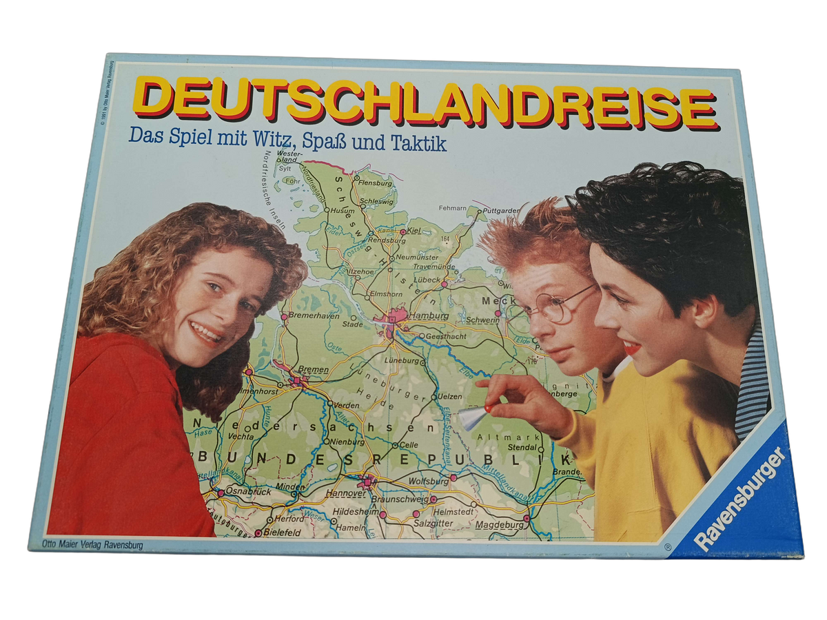Ravensburger Deutschlandreise 010219 Brettspiel & Lernspiel