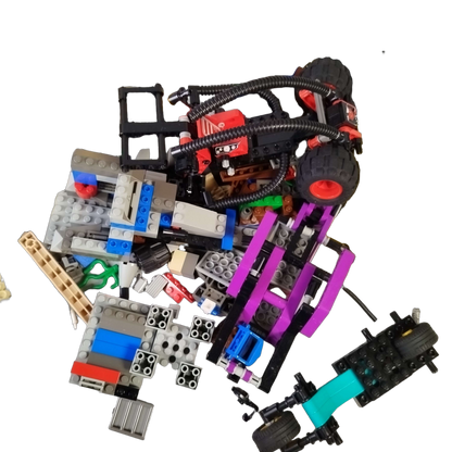 Konvolut LEGO Bausteine & Minifiguren ca. 1,2 kg, ab 6 Jahre