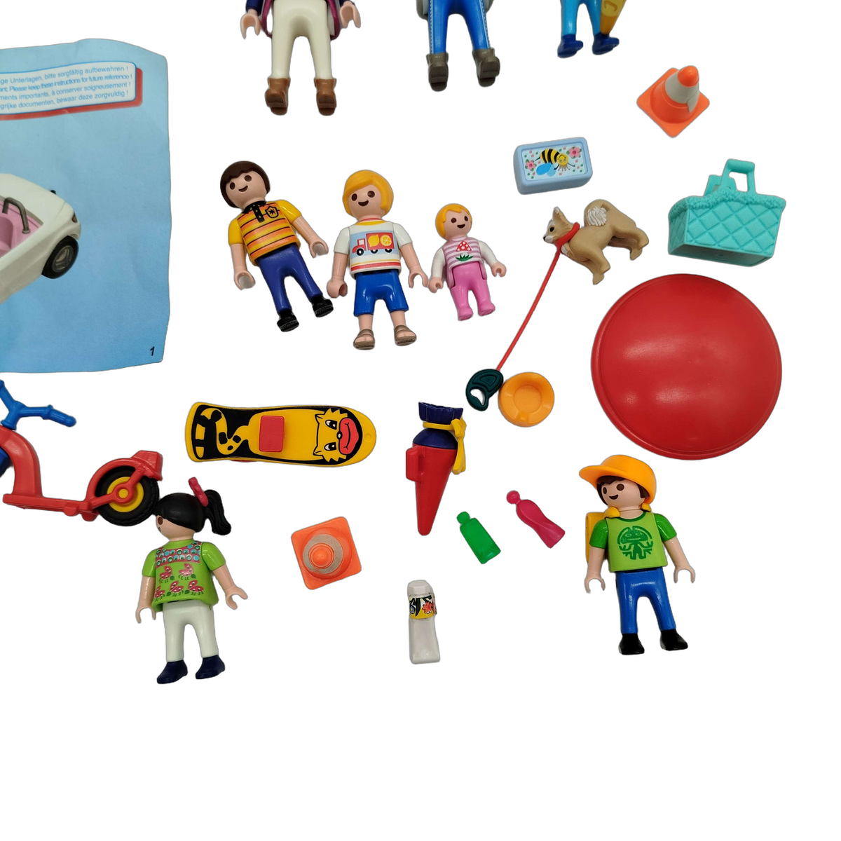 Playmobil Bundle Stadtleben 5585 4759 Set von 5 Figuren & Fahrzeuge