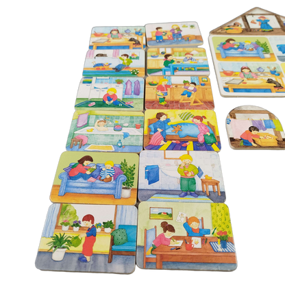 Ravensburger Hier wohne ich Lernspiel