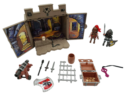 Playmobil Aufklapp-Spiel-Box Ritterschatzkammer 6156 Spielbox