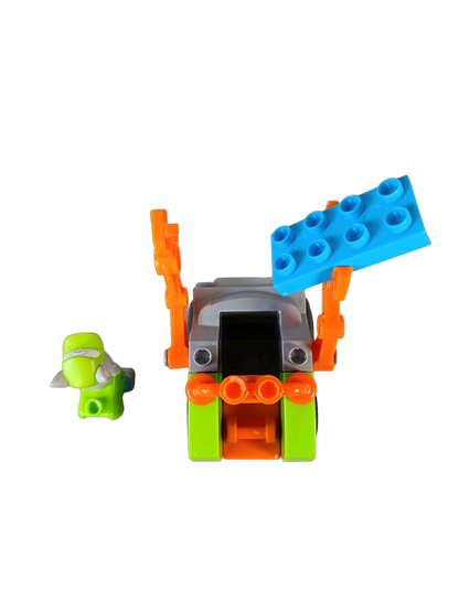 Mega Bloks PAW Patrol Rocky Recycling-LKW mit Greifarm Bauset