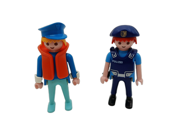 Playmobil 3539-A Polizeiboot mit Zubehör