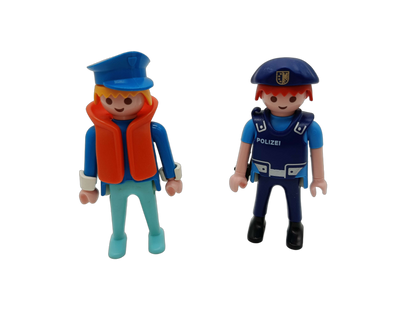 Playmobil 3539-A Polizeiboot mit Zubehör