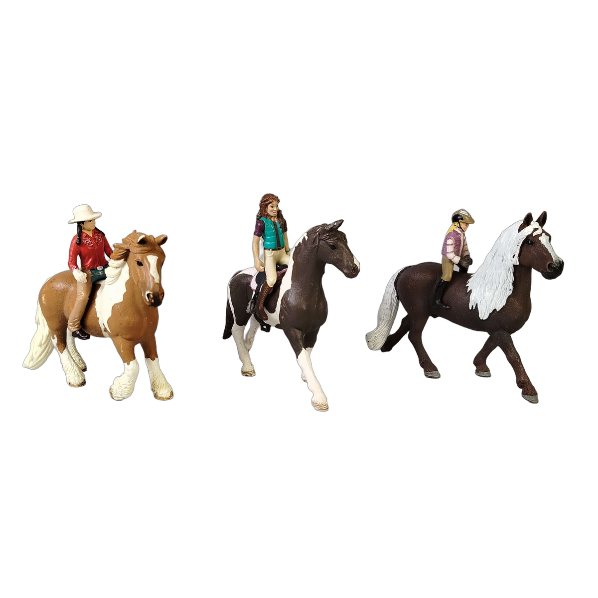Schleich Tiere Bundle Horse Club 310 viele Teile Pferde & Reiterinnen