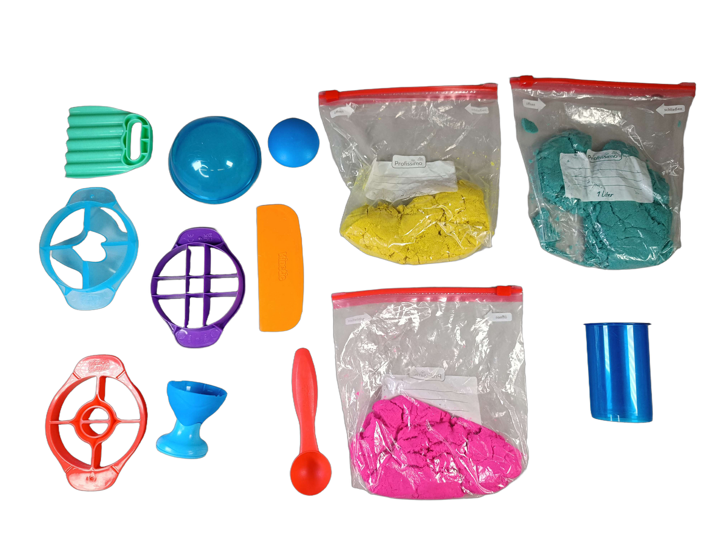 Play-Doh Kinetischer Sand Mehrfarbig Bastelmaterial & Kreativmaterial