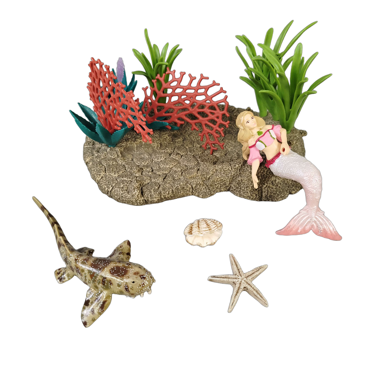 Schleich Bundle Unterwasserwelt viele Teile Figuren & Meerestiere