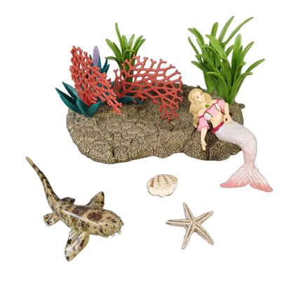 Schleich Bundle Unterwasserwelt viele Teile Figuren & Meerestiere