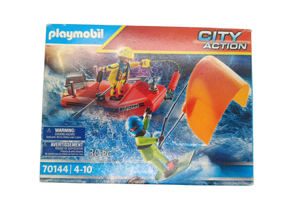 Playmobil City Action 70144 Kitesurfer-Rettung mit Speedboot Spielset