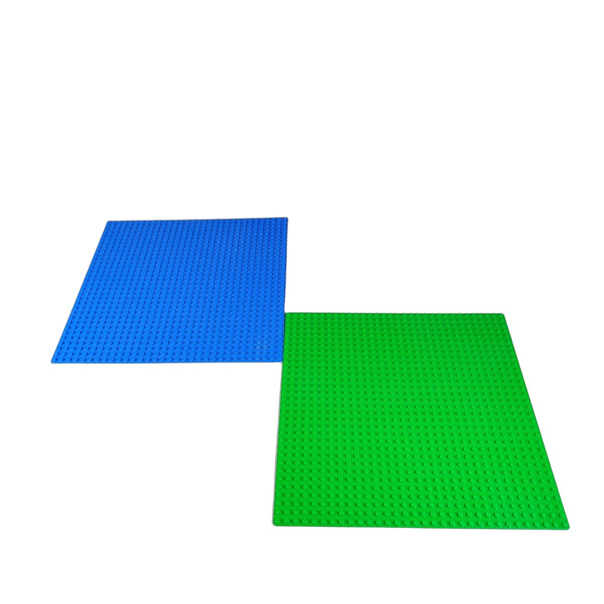 LEGO Bundle Set von 2 32x32 Grundplatten grün & blau