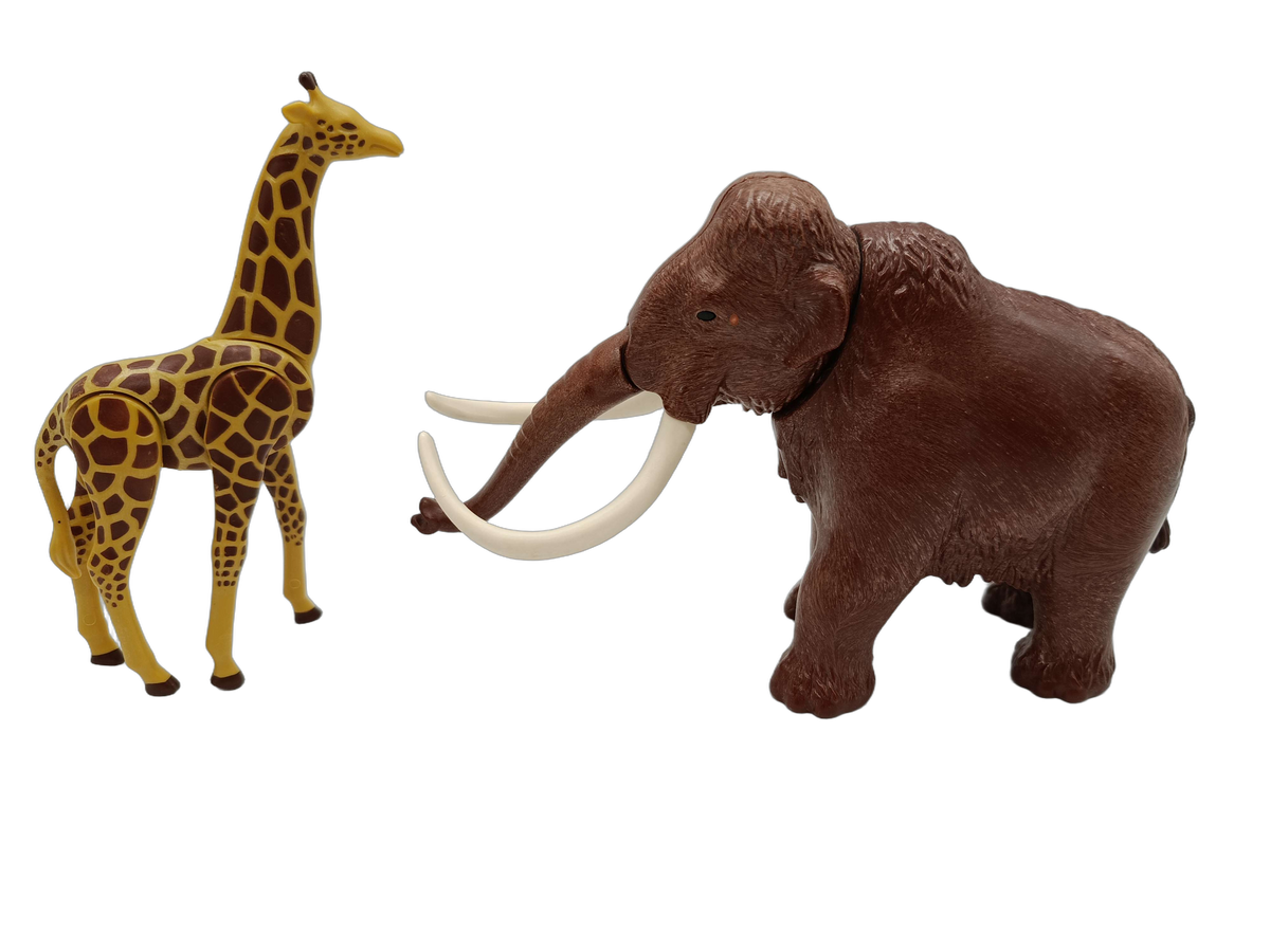 Playmobil Bundle Dinosaurier & Tiere 5105 Mammut Tierfiguren