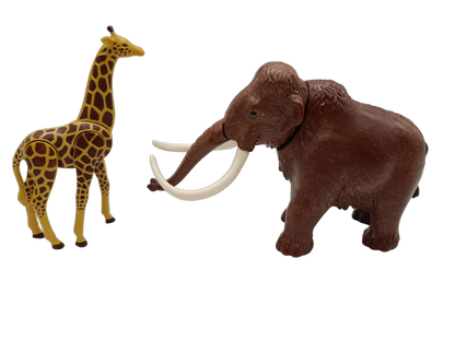 Playmobil Bundle Dinosaurier & Tiere 5105 Mammut Tierfiguren