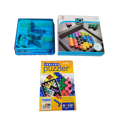 Smart Games Bundle Atlantis Escape, IQ Perplex Set von 3 Logikspiele