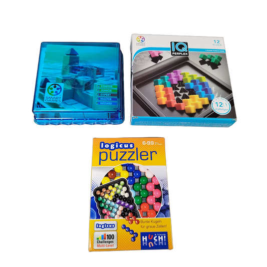 Smart Games Bundle Atlantis Escape, IQ Perplex Set von 3 Logikspiele