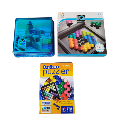 Smart Games Bundle Atlantis Escape, IQ Perplex Set von 3 Logikspiele