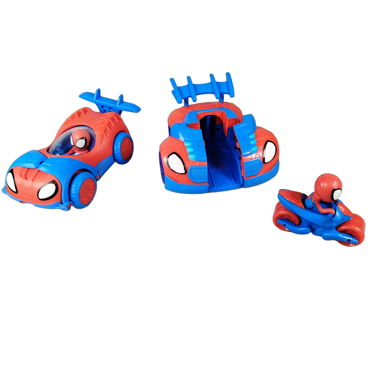 Hasbro Bundle Spidey and His Amazing Friends Set von 3 Fahrzeuge