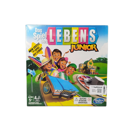 Hasbro Spiel des Lebens Junior F0679 Brettspiel, Neu