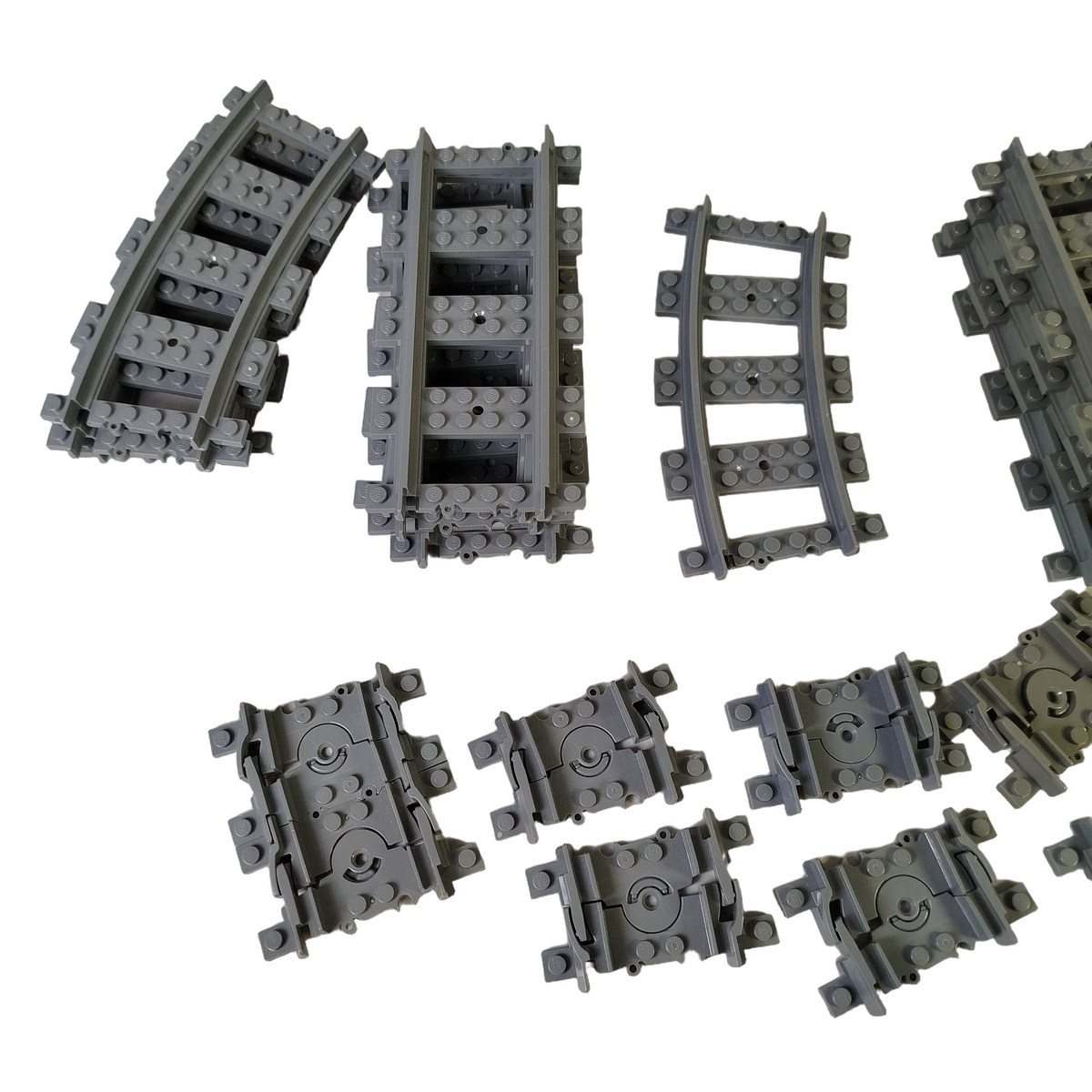 LEGO Eisenbahn Gleise & Schienenteile 20-teilig