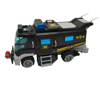 Playmobil Bundle City Action 9360 großes Set Truck Motorrad & Figuren