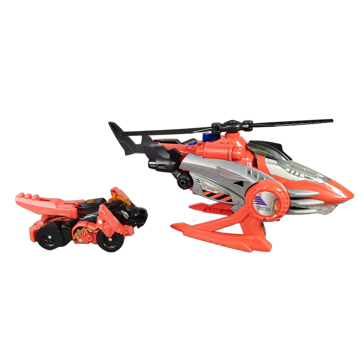 VTech Bundle Switch & Go Dinos 2 T-Rex & Helikopter