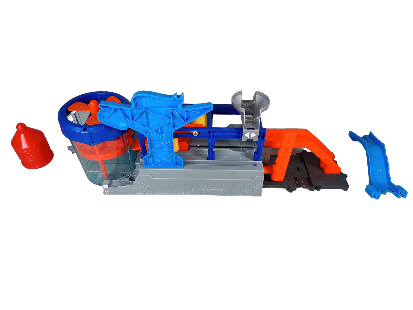 Hot Wheels Bundle Mega Car Wash großes Set Waschanlage & Rampe
