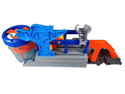 Hot Wheels Bundle Mega Car Wash großes Set Waschanlage & Rampe