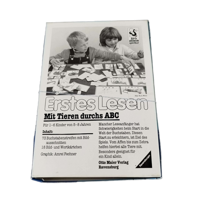 Ravensburger Erstes Lesen – Mit Tieren durchs ABC Lernspiel 24444-7