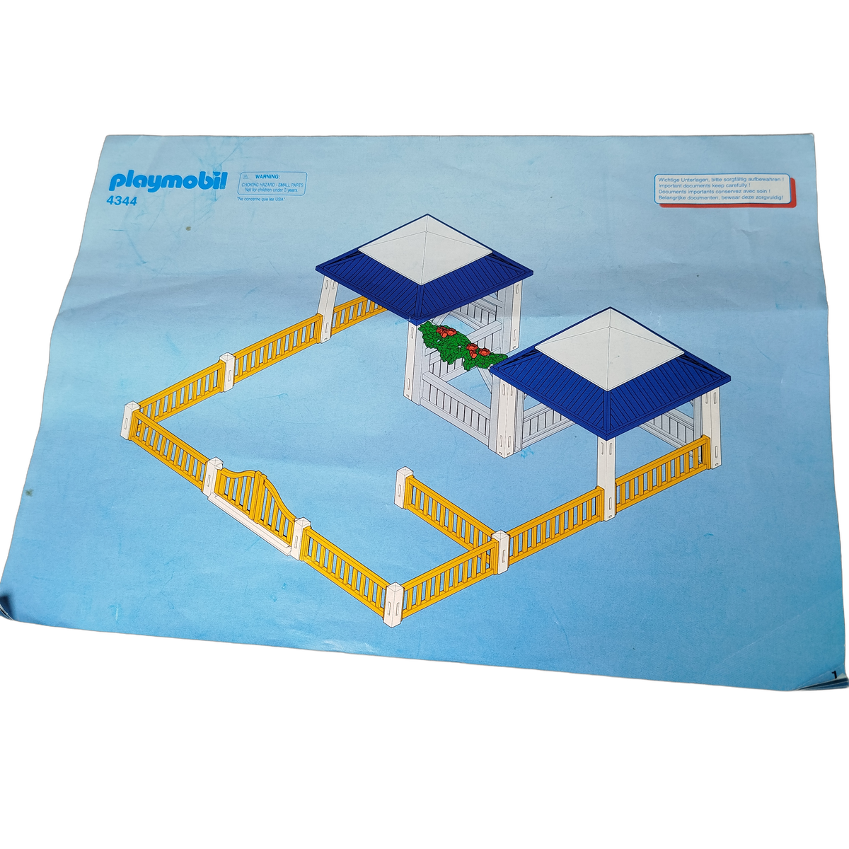 Playmobil 4344 Tierpflegestation mit Freigehege Spielset
