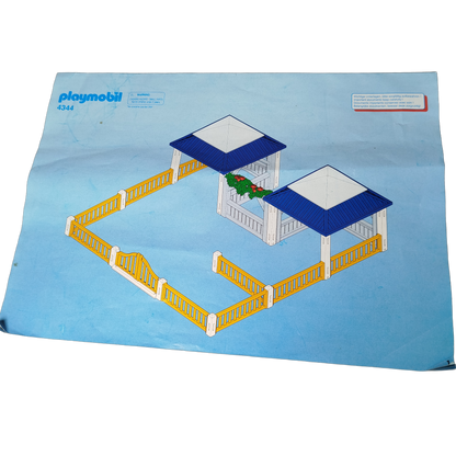 Playmobil 4344 Tierpflegestation mit Freigehege Spielset