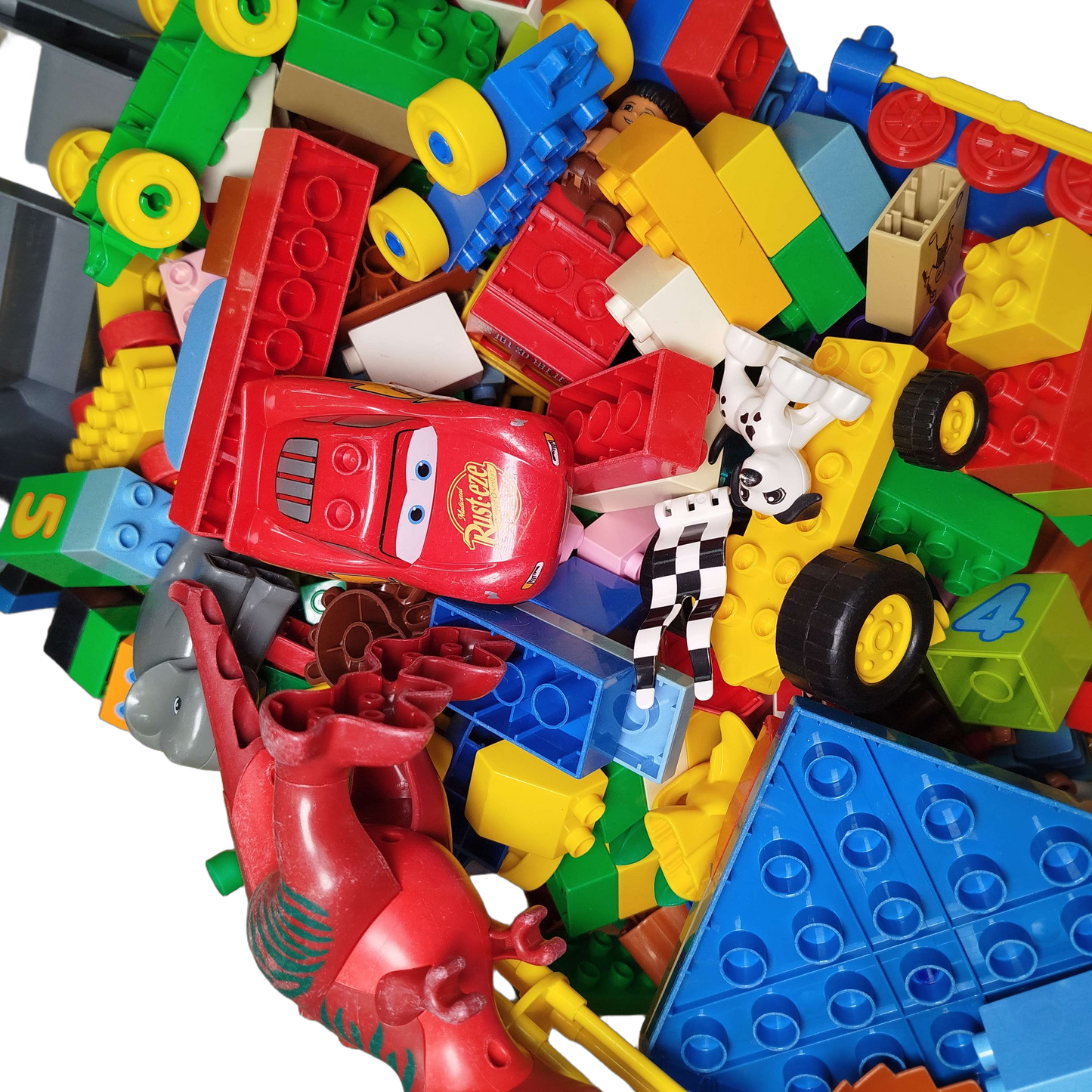 Konvolut LEGO Duplo ca. 3,2 kg Autos & Tiere