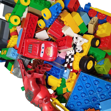 Konvolut LEGO Duplo ca. 3,2 kg Autos & Tiere