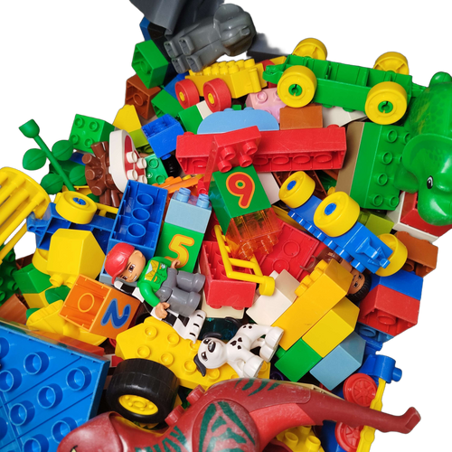 Konvolut LEGO Duplo ca. 3,2 kg Autos & Tiere