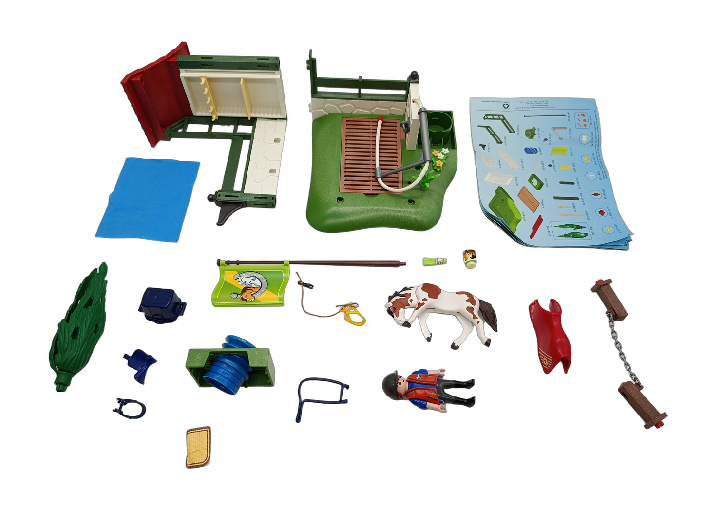 Playmobil Bundle Pferdepflege Set von 24 Figuren & Zubehör